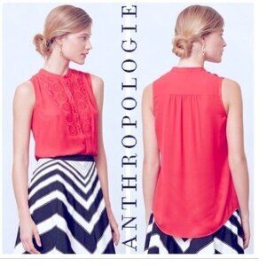 NWOT Anthropologie Maeve Marguerite Blouse